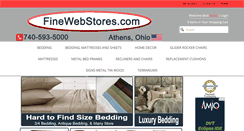 Desktop Screenshot of finewebstores.com